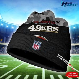 San Francisco 49ers Gifts For Football Fan Personalized Wool Beanie