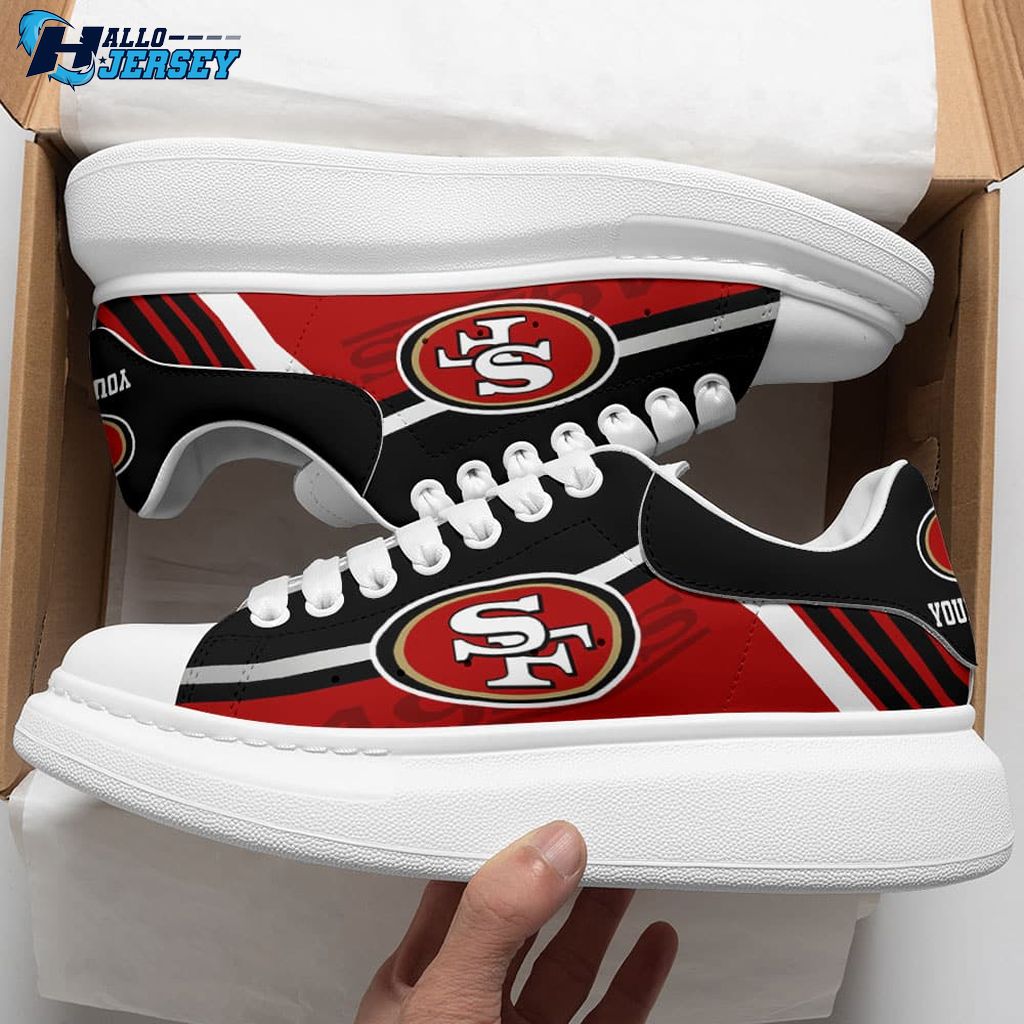 San Francisco 49ers Personalized Gifts MCQueen Shoes