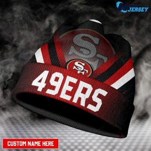 San Francisco 49ers Personalized Logo Team Wool Beanie