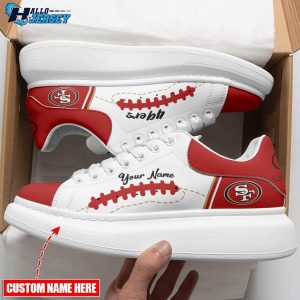 San Francisco 49ers Personalized MCQueen Shoes 1