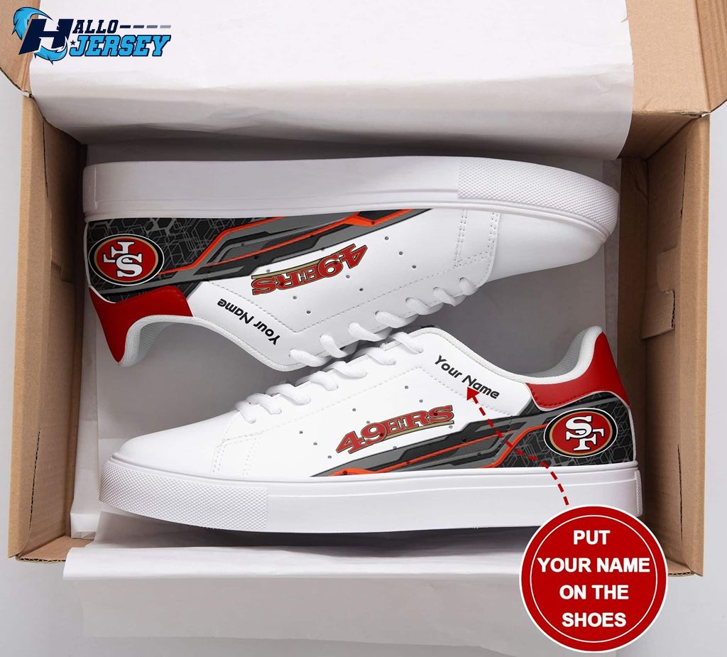 San Francisco 49ers Personalized Stan Smith Sneakers