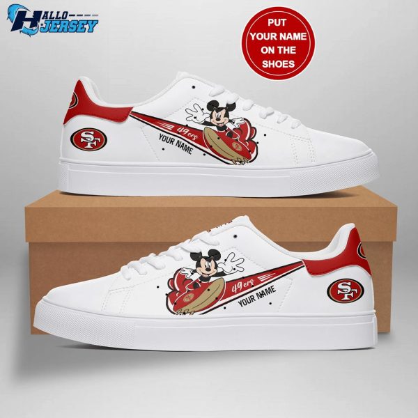 San Francisco 49ers Personalized Us Style Stan Smith Nfl Sneakers