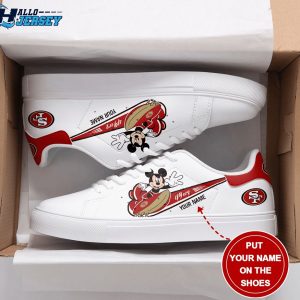 San Francisco 49ers Personalized Us Style Stan Smith Nfl Sneakers 2