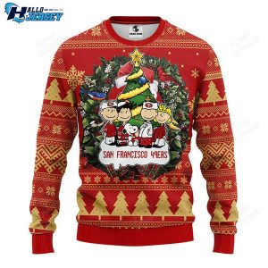 San Francisco 49ers Snoopy Dog Nfl Gear Ugly Sweater