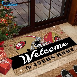 San Francisco 49ers Us Decor Area Indoor Outdoor Nfl Doormat