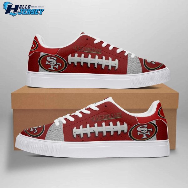 San Francisco 49ers Us Style Stan Smith Nfl Sneakers