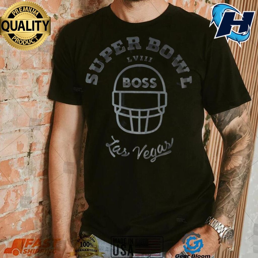 Super Bowl LVIII Boss Las Vegas T Shirt Black