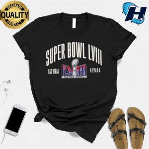 Super Bowl Lviii Colorblocke Las Vegas Nevada Shirt 3