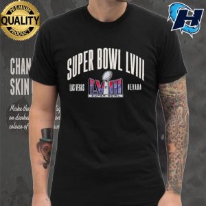 Super Bowl Lviii Colorblocke Las Vegas Nevada Shirt 4