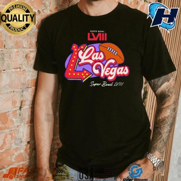 Super Bowl Lviii Las Vegas Football 2024 Shirt