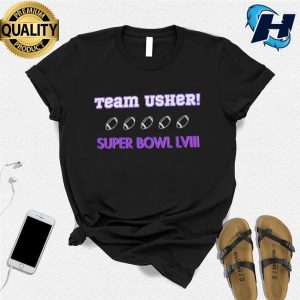 Team Usher Super Bowl LVIII Shirt 1
