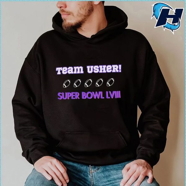 Team Usher Super Bowl LVIII Shirt