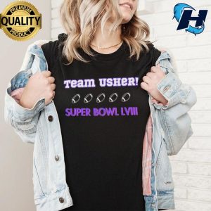 Team Usher Super Bowl LVIII Shirt 3