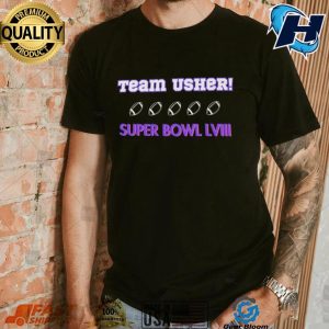 Team Usher Super Bowl LVIII Shirt 6