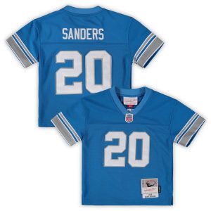 Toddler Barry Sanders Detroit Lions 1996 Retired Legacy Jersey Blue 1
