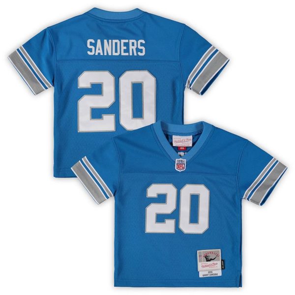 Toddler Barry Sanders Detroit Lions 1996 Retired Legacy Jersey Blue