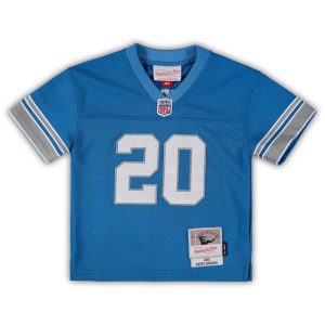 Toddler Barry Sanders Detroit Lions 1996 Retired Legacy Jersey Blue 2