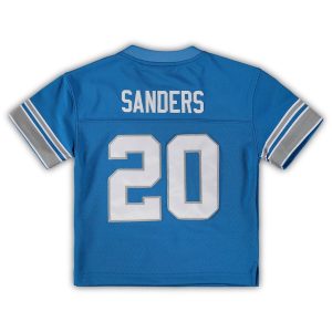 Toddler Barry Sanders Detroit Lions 1996 Retired Legacy Jersey Blue 3