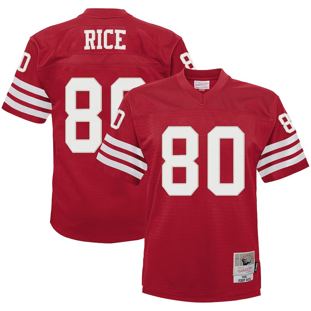 Toddler San Francisco 49ers Jersey Jerry Rice Scarlet 1990 Retired