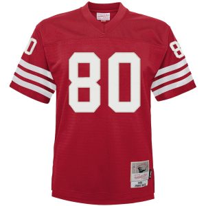 Toddler San Francisco 49ers Jerry Rice Scarlet 1990 Retired Jersey 2