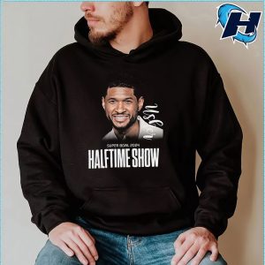 Usher Halftime Show Super Bowl LVIII 2024 T Shirt 4 topaz