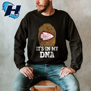 Vintage Chiefs Shirt Its In My DNA Kansas City Football T Shirt