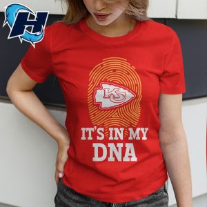 Vintage Chiefs Shirt Its In My DNA Kansas City Football T Shirt 4
