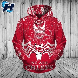 We Are Chiefs Venom Kansas City Football Hoodie