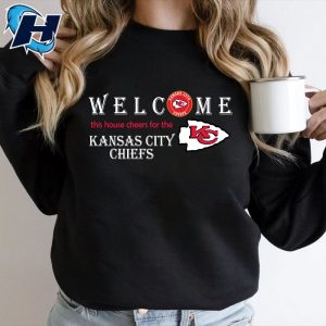 Welcome This House Cheers for The Kansas City Chiefs 2024 3