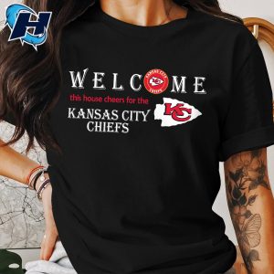 Welcome This House Cheers for The Kansas City Chiefs 2024 mk