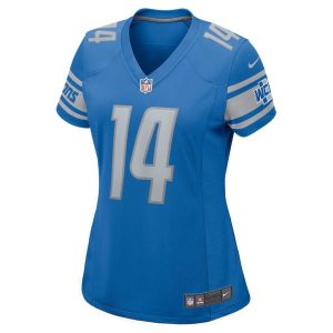 Women's Detroit Lions Amon Ra St. Brown Game Player Jersey Blue (2) result