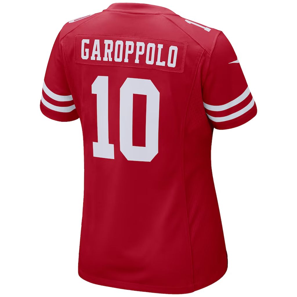 Women's San Francisco 49ers Jimmy Garoppolo Game Player Jersey