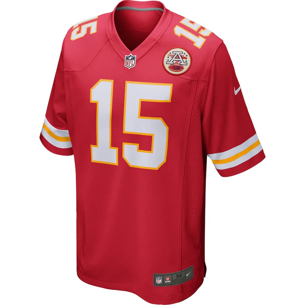 Youth Kansas City Chiefs Patrick Mahomes Game Jersey Red