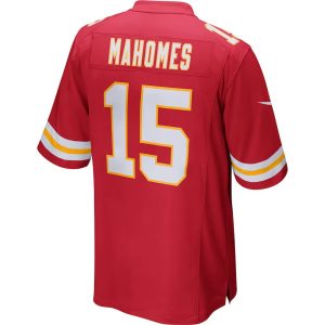 Youth Kansas City Chiefs Patrick Mahomes Game Jersey Red 3