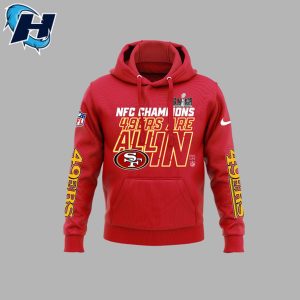 49ers Are All In NFC Championship 2023 Hoodie 2