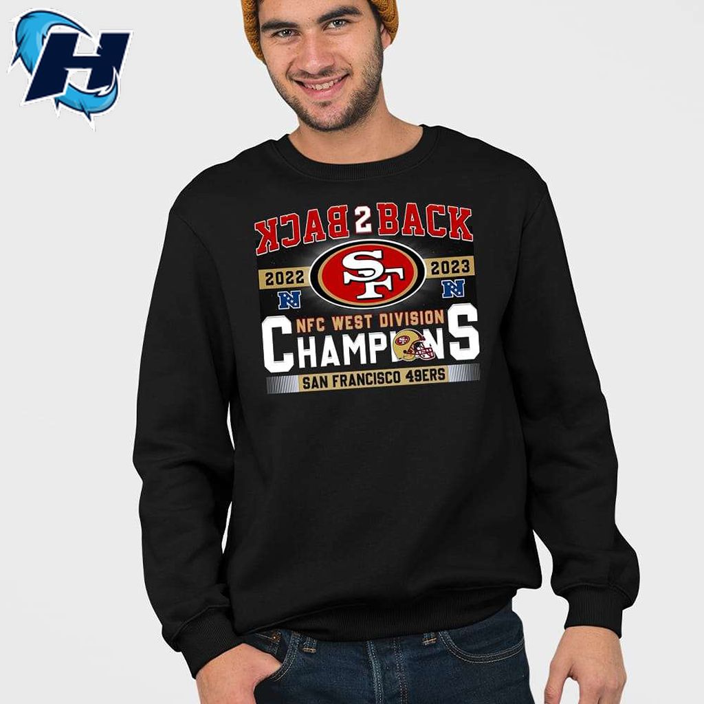 49ers Back To Back 2023 NFC West Division Champions Shirt