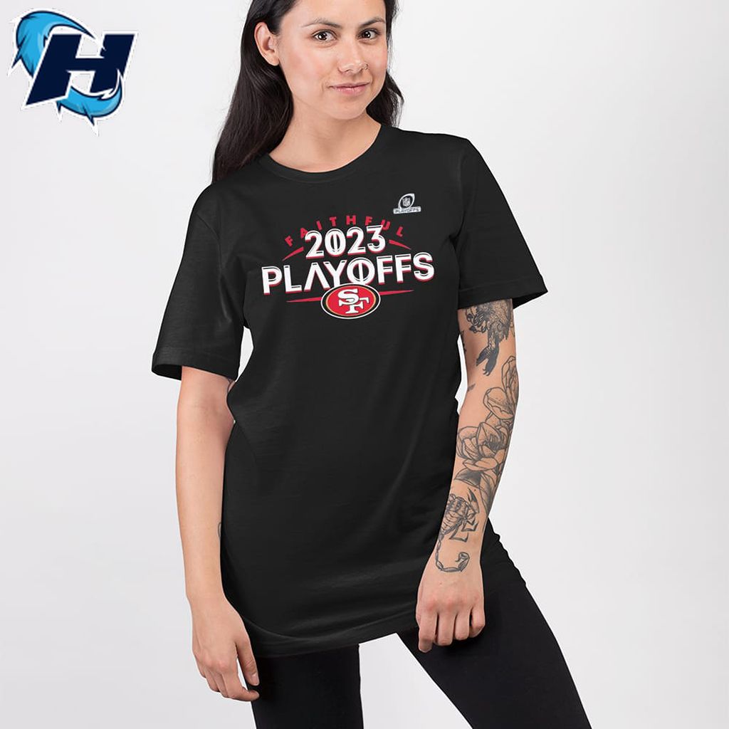 49ers Faithful 2023 Playoffs Football Shirt