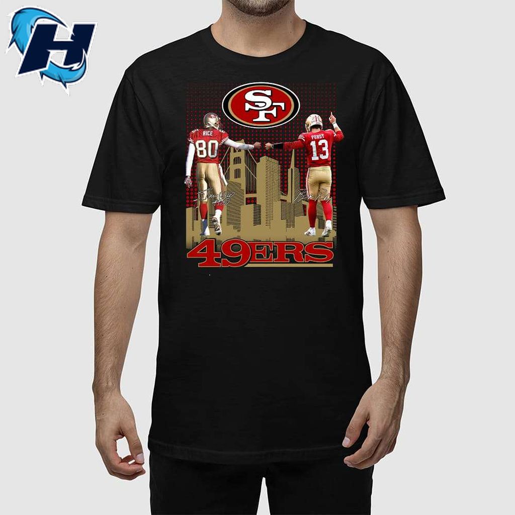 49ers Legends Jerry Rice Brock Purdy Vintage Shirt