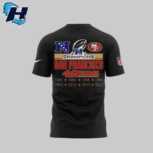49ers NFC Championship 2023 3D Shirt 3