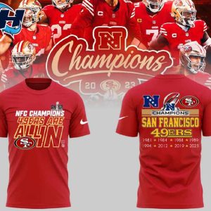 NFC Championship 2023 49ers All Over Print Shirt