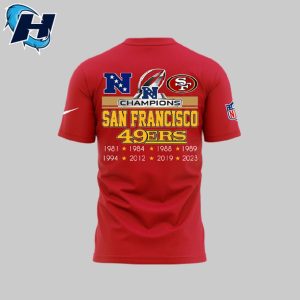 49ers NFC Championship 2023 All Over Print Shirt 3