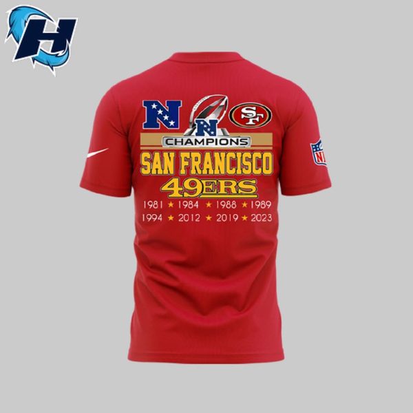 NFC Championship 2023 49ers All Over Print Shirt