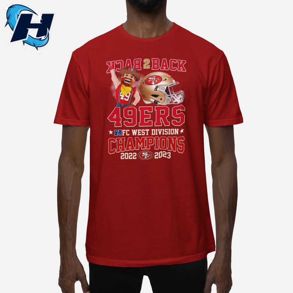 Back To Back 49ers NFC West Division Champions 2022 2023 Shirt