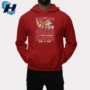 Back To Back 49ers NFC West Division Champions 2022 2023 Shirt 2