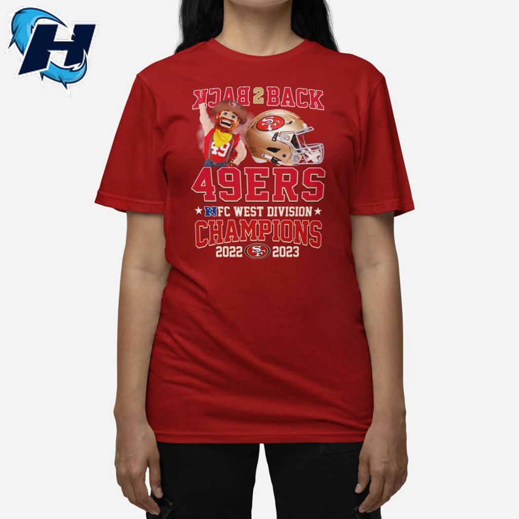 Back To Back 49ers NFC West Division Champions 2022 2023 Shirt