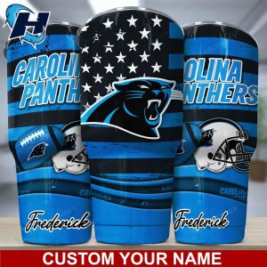 Carolina Panthers Drinkware Custom Gear Nfl Stainless Steel Tumbler