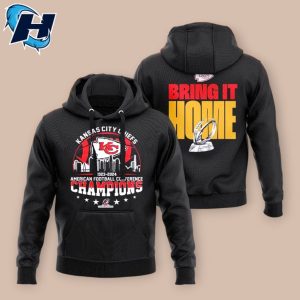 Chiefs 2023-2024 AFC CHAMPIONS Bring It Home Hoodie
