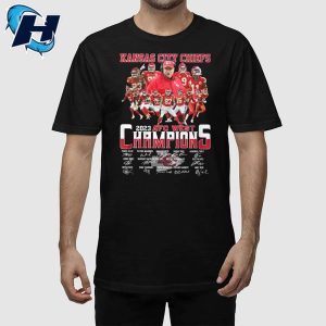 Chiefs 2023 AFC West Champions Signature Shirt 1