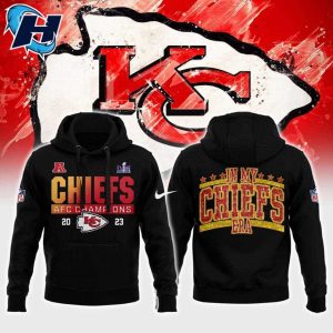 Chiefs AFC CHAMPIONS 2023 In My Chiefs Era Super Bowl LVIII Shirt 1