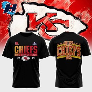 Chiefs AFC CHAMPIONS 2023 In My Chiefs Era Super Bowl LVIII Shirt 2